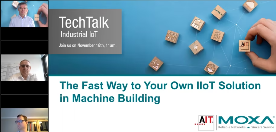 Snapshot from Moxa TechTalk with AIT