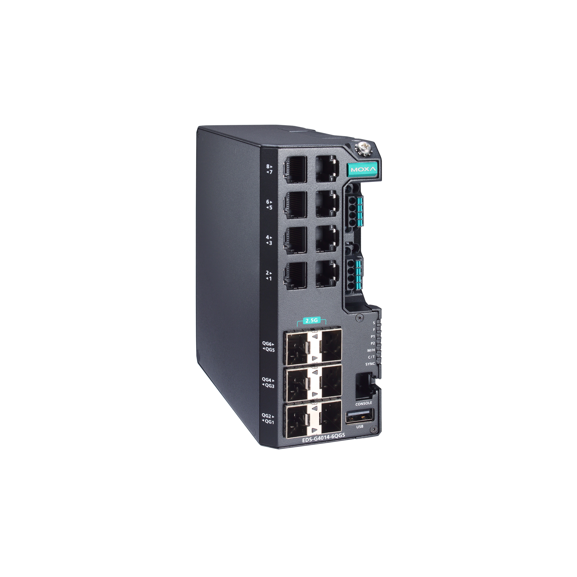 Moxa EDS-G4014-6QGS Series Product Image