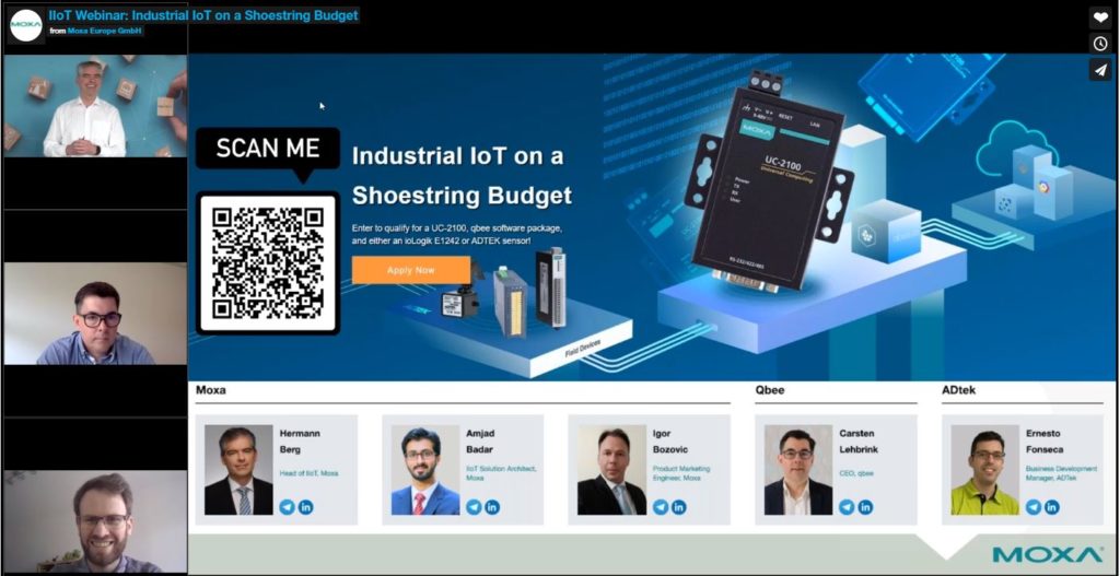 Snapshot from IIoT webinar