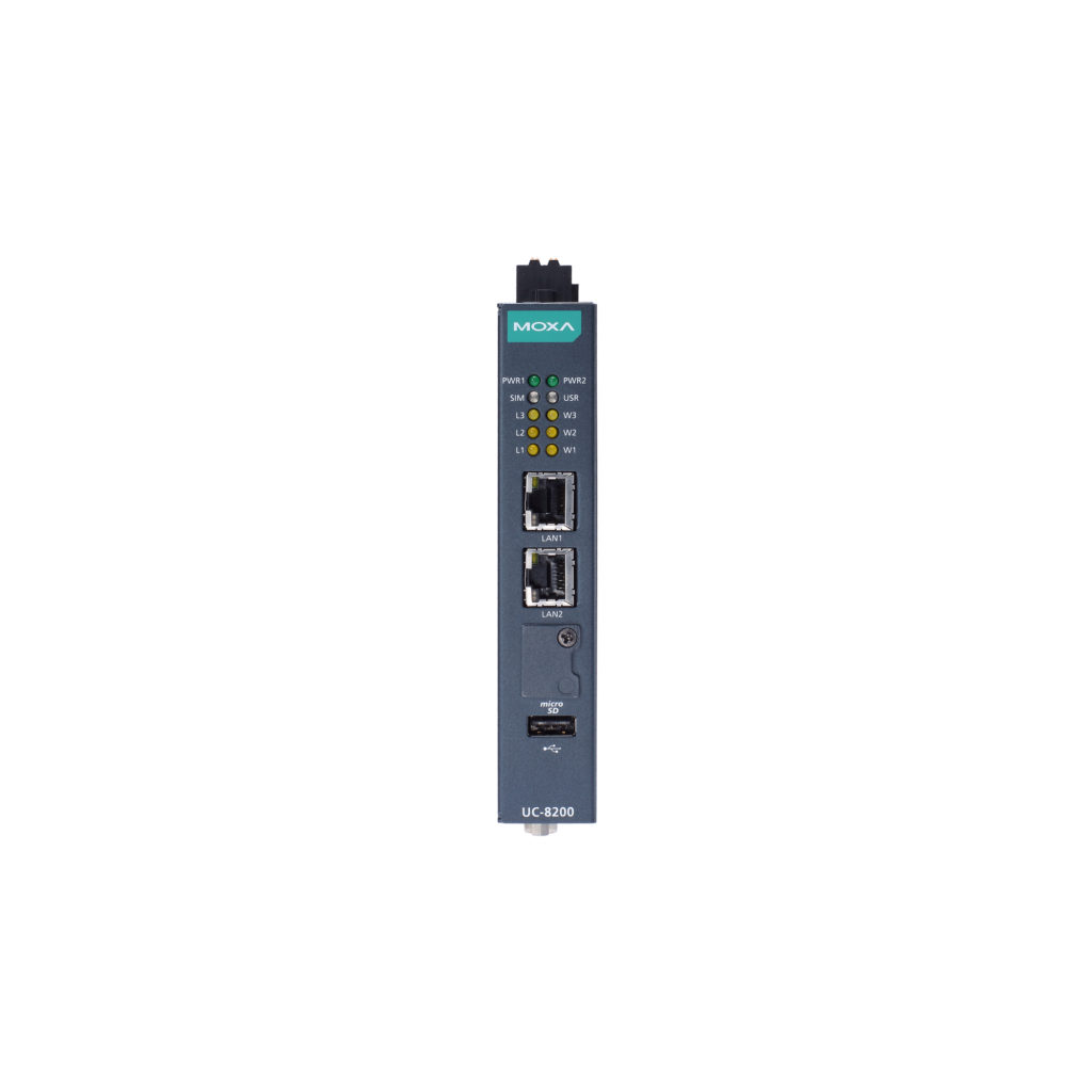 Moxa UC-8200 Series Front Facing Image
